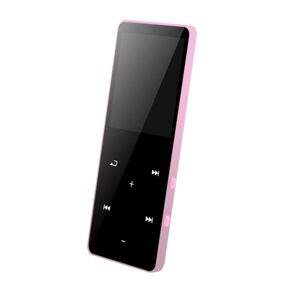 MP3-afspiller med Bluetooth-kompatibel, musikafspiller med indbygget højttaler, FM-radio, stemmeoptager, HiFi-lyd, E-bog