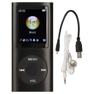 MP3-afspiller Stilfuld multifunktionel tabsfri lyd Slank 1,8 tommer LCD-skærm Bærbar MP3-musikafspiller