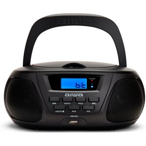 Aiwa Mini Boomblaster Fm - Cd - Bluetooth - Usb Sort