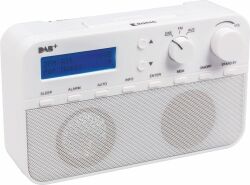 König Bærbar Dab + Radio FM / DAB / DAB+ AUX Hvid, HAV-DABR100WH TILBUD NU with