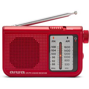 Aiwa Radio Portatile AM/FM Mini R-22SL Trasparente