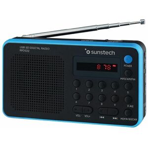 - Radio portable rpds32bl/ noir et bleu