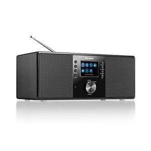 Karcher Dab 7000i Internet Radio Dab+ / FM RDS – WiFi & Bluetooth – Connexion USB – AUX-in – Réveil avec Double Alarme Noir - Publicité