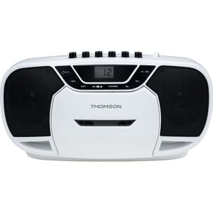 Radio révéil THOMSON CR211 coloris blanc - Conforama