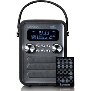 Lenco Radio dab+ fm avec bluetooth noir