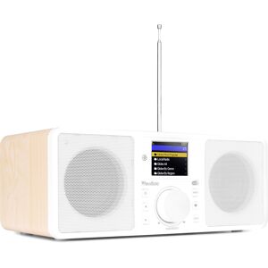 Audizio Rome WIFI Internet Stereo DAB+ Radio White - Kits de haut-parleurs