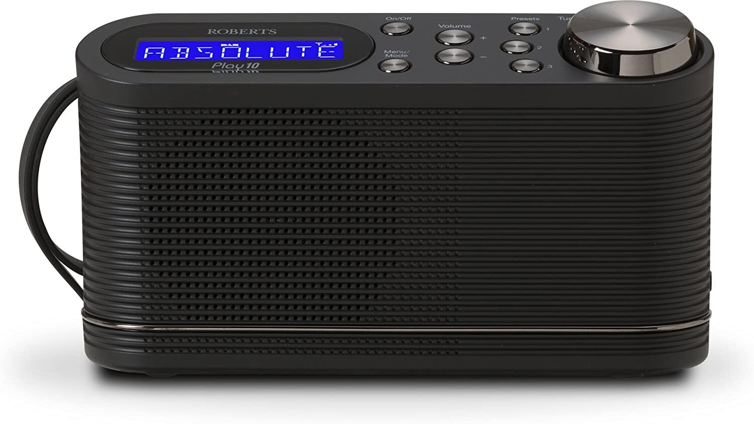 Roberts PLAY10 Dab/Dab+/Fm RDS Digital Portable Radio - Black