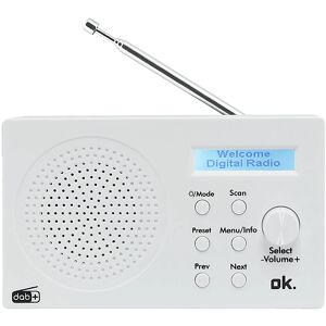 OK RADIO  ORD 101BT-WT-1