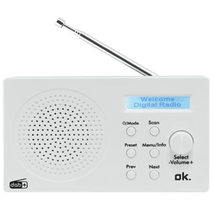 OK RADIO  ORD 101BT-WT-1