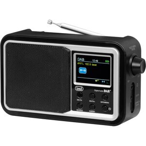 TREVI DAB 7F96 R Portatile Digitale Nero