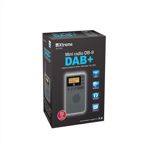 Xtreme Mini Radio Dab+ Db-9-nero