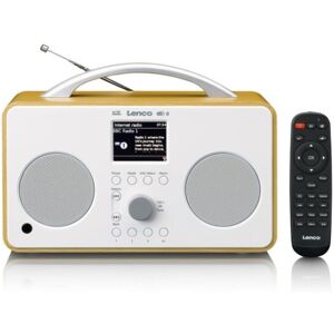 Lenco PIR-645WH radio Portatile Digitale Bianco, Legno (PIR-645WH)