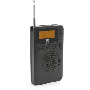 Xtreme Mini Radio DB-9 DAB+ Portatile Analogico e digitale Nero