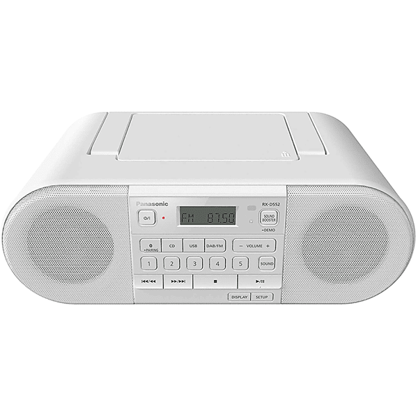 panasonic radio  rx-d552e-w