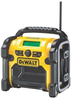 DeWALT DCR020-QW radio Portatile Digitale Nero, Giallo (DCR020-QW)