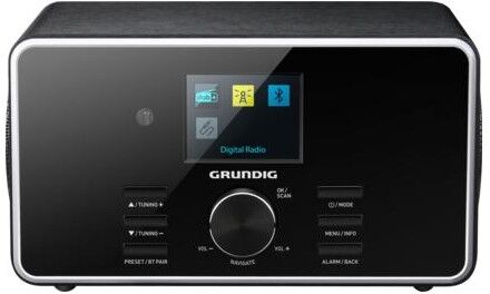 Grundig DTR 4500 BT DAB BLACK lettore CD (DTR 4500 BT DAB BLACK)