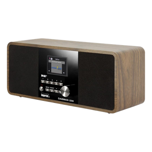 Imperial Dabman I200 Hybrid Stereo Radio, Internet/dab+/fm Rds Radio, Kan Styres Fra  Ios/android, Brun