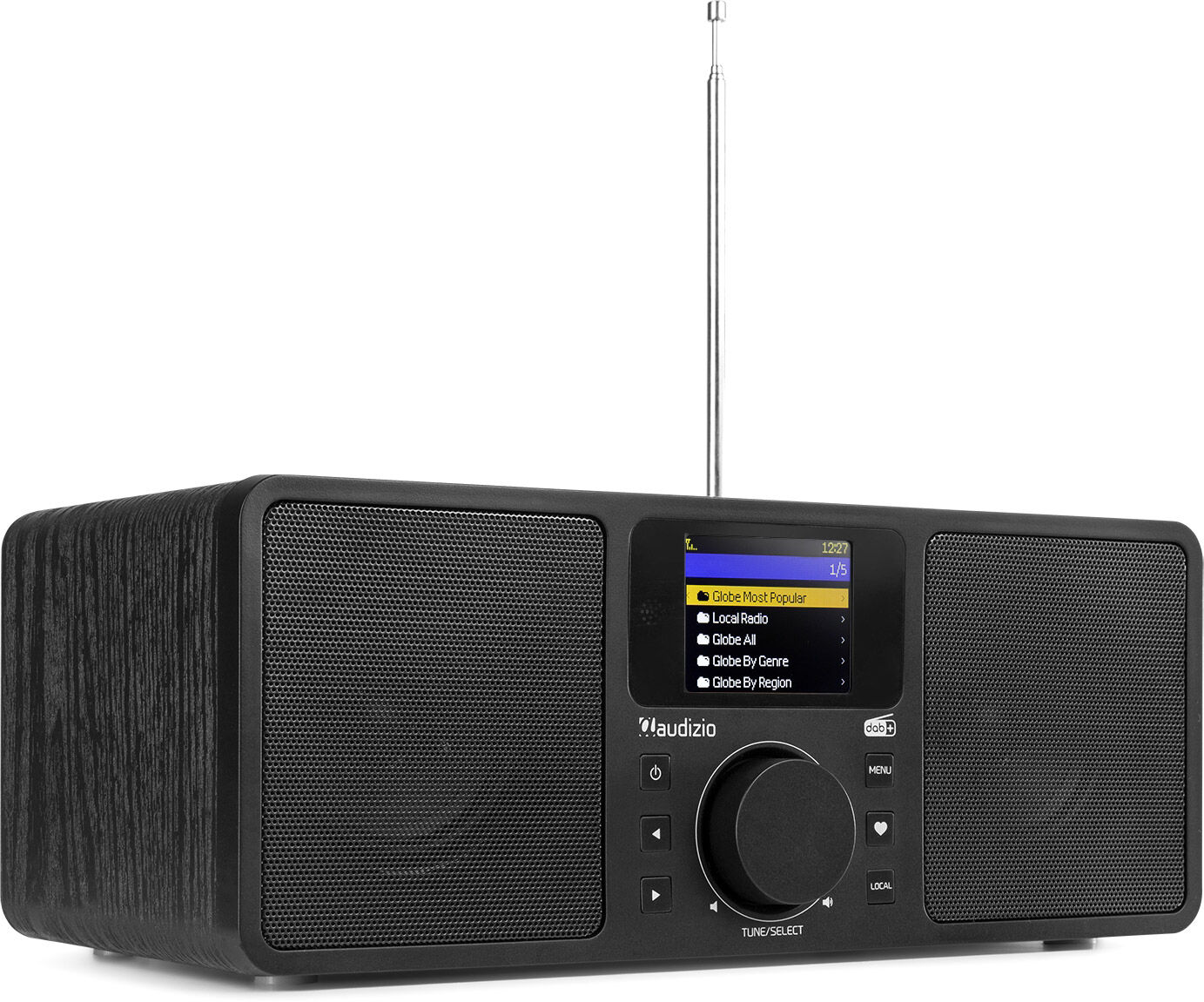 Photos - Portable Speaker Audizio Rome WIFI Internet Stereo DAB+ Radio Black - Sale Speakers 