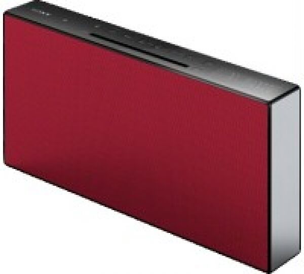 Sony CMT-X3CD - Wireless HiFi Audio System - Rot