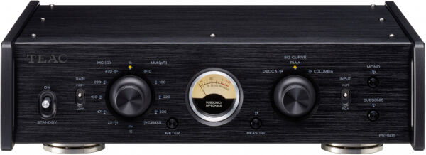 Teac - PE-505-B Stereo Pre Amplifier - black