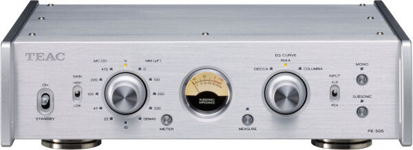 Teac - PE-505-S Stereo Pre Amplifier - silver
