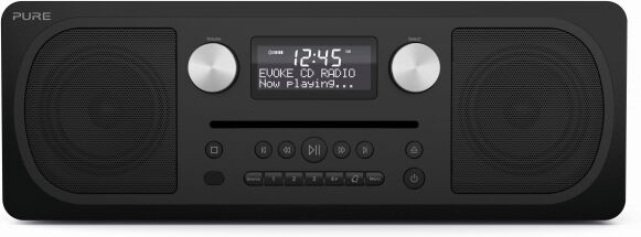 Bigben Pure - Evoke C-D6 FM/DAB+/BT/AUX Radio and CD Player - siena black