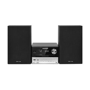 Grundig CMS 3000 BT DAB+ Heim-Audio-Mikrosystem 30 W Schwarz, Silber