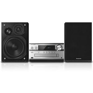 Panasonic Micro-HiFi-System 3-Wege-Bassreflex Lautsprecher 120 Watt (RMS) SC-PMX94