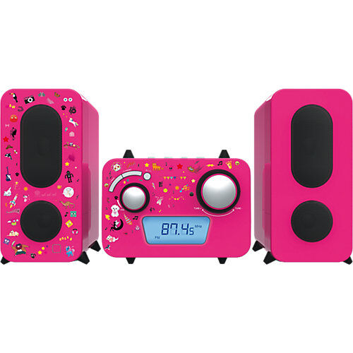 bigben Stereo Music Center MCD11 Kinder, pink  Kinder