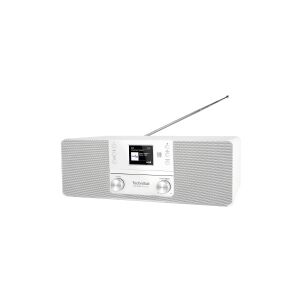TechniSat DigitRadio 370 CD BT - Audiosystem - 2 x 5 Watt - hvid