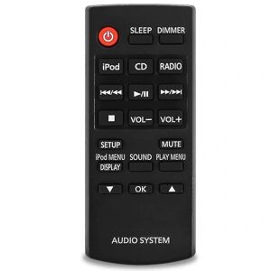 ny fjernbetjening til Panasonic Audio Stereo System Player N2qayc000058 Controller