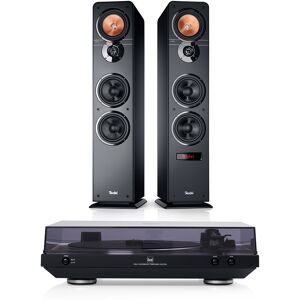 Teufel ULTIMA 40 AKTIV + DUAL DT 400 Schwarz / Schwarz