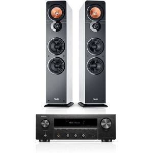 Teufel ULTIMA 40 + DENON DRA-900H Blanc