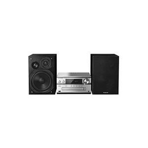 Panasonic SC-PMX94 Chaîne stéréo AUX, Bluetooth, DAB+, CD, FM, audio haute résolution 2 x 60 W argent - Publicité