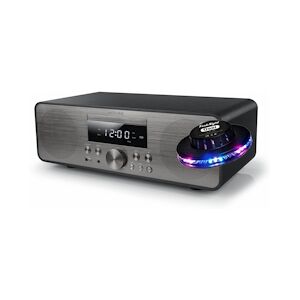 Muse Système Chaîne hifi - Muse M-880BTC - Bluetooth avec radio FM, CD et port USB - 80W + Télécommande - Lumière OVNI