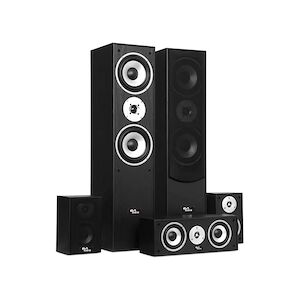 Ensemble Hifi/Home-Cinéma - Evidence Acoustics EA850-BK - 5 enceintes 850W - Bass Reflex