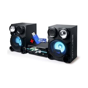 Muse M-80DJ - Micro Chaîne-hifi avec Bluetooth, lecteur CD, CD-R/RW, MP3 / USB /Radio FM+clé USB 32Go