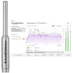 Sonarworks Microphones de Mesures/ SOUNDID REFERENCE SPEAKER AND HEADPHONES WITH MIC