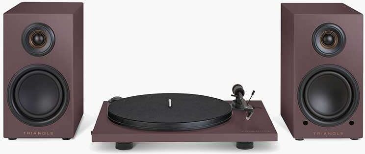 Triangle pack elara ln01a + platine vinyle aubergine