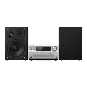 Panasonic SC-PMX802E-S set audio da casa Mini impianto audio domestico 120 W Nero, Argento (SC-PMX802E-S)