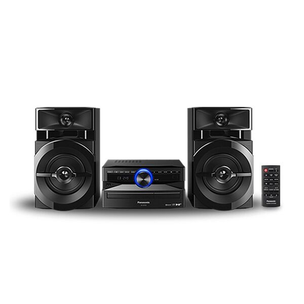 panasonic sc-ux102e-k set audio da casa 300 w nero