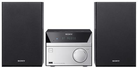 Sony Sistema Micro Hi-Fi  Cmt-Sbt20 Radio Lettore CD-Mp3 USB 2 Diffusori Pot