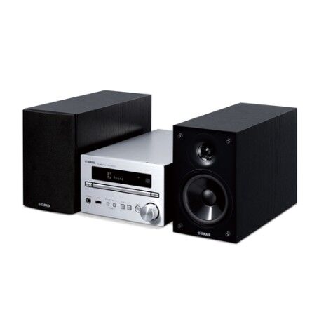Yamaha MCR-B270D Microsistema audio per la casa 30 W Nero, Argento (APKMCRB270DSIBL)