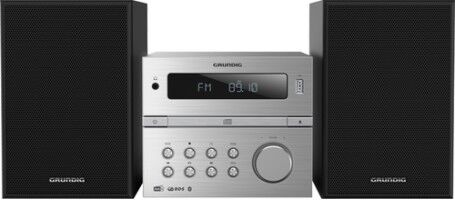 Grundig CMS 4200 Microsistema audio per la casa 120 W Nero, Argento (GHF1070)