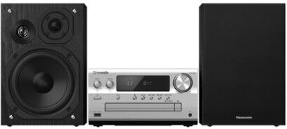 Panasonic SC-PMX802E-S set audio da casa Mini impianto audio domestico 120 W Nero, Argento (SC-PMX802E-S)