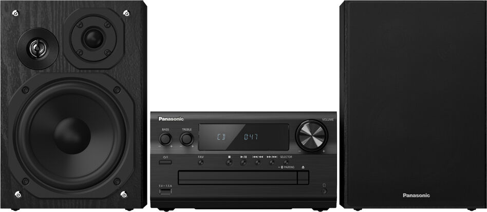 Panasonic SC-PMX802E-K set audio da casa Mini impianto domestico 120 W Nero [SC-PMX802E-K]