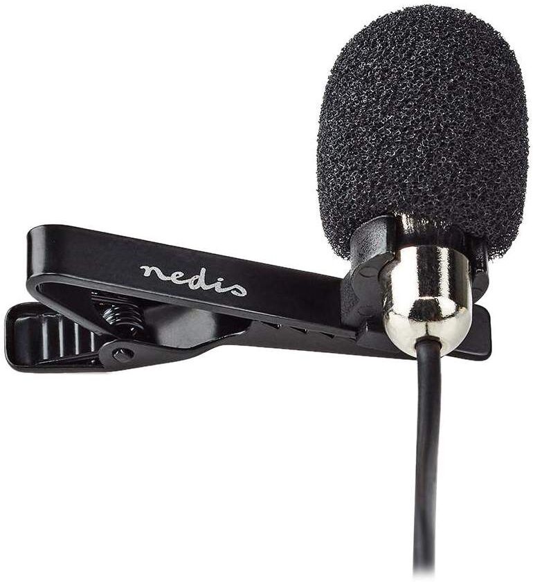 Nedis Mikrofon - Clip-On - 3.5 mm-kontakt