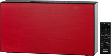 Sony Aparelhagem Hi-Fi CMT-X3CD (Vermelho - 20 W - Bluetooth e NFC)