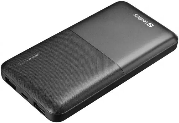 Sandberg Powerbank Saver 10000 Zwart Zwart