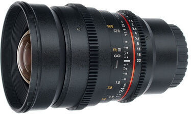 Samyang MF 24mm T1,5 Video DSLR II MFT